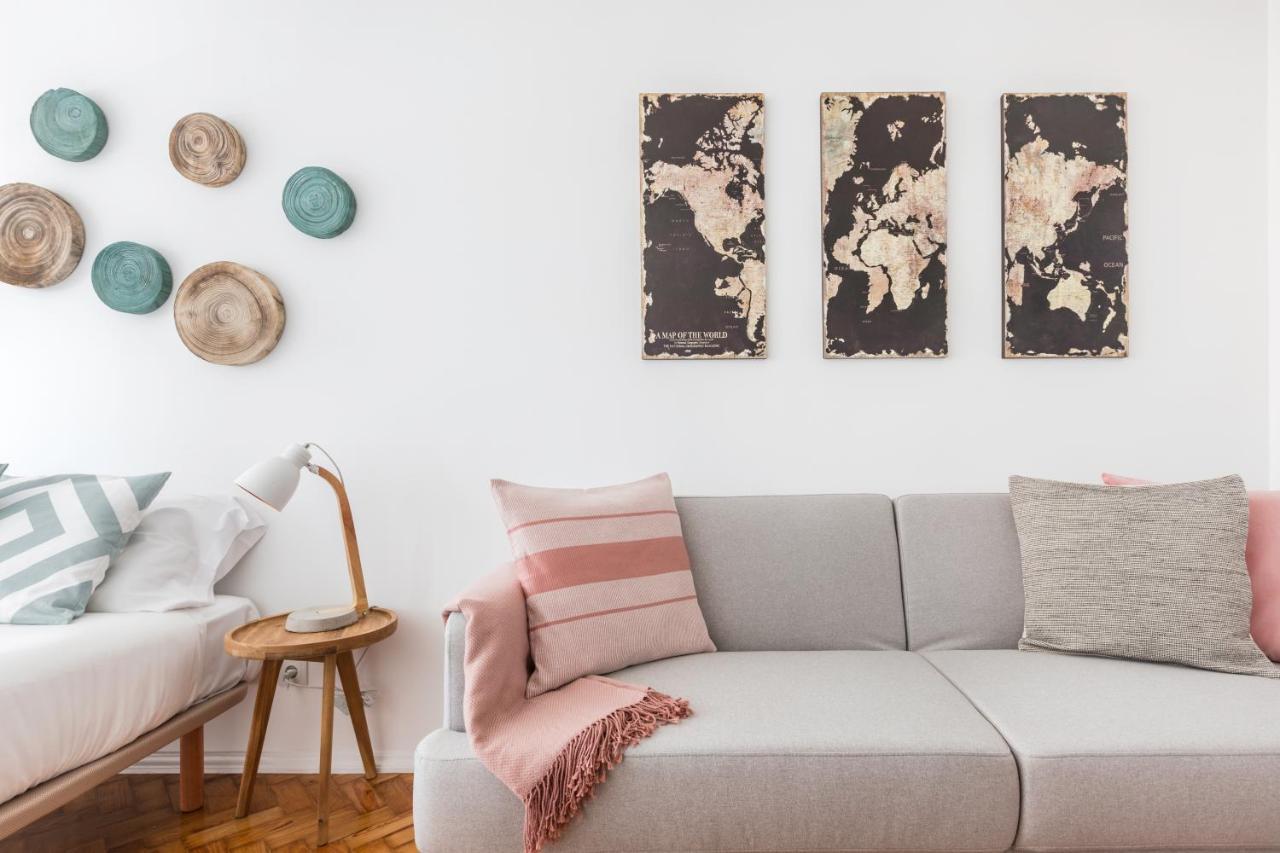 Stroll To Coffee Shops Near A Renovated Hillside Apartment In Graca Lisboa Exteriör bild